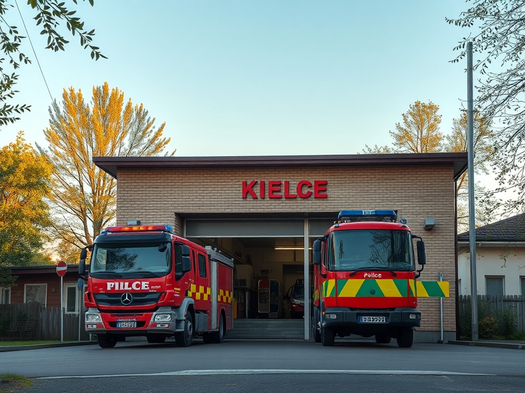 Policjanci podczas akcji przechwytywania narkotyków w Kielcach, ważny element bezpieczeństwa miasta