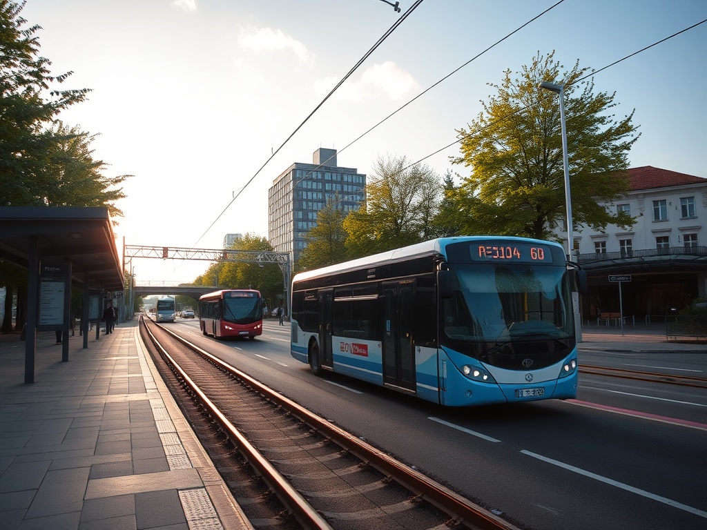 Ilustracja przedstawiająca budowę drogi S74 w Kielcach oraz stadion Korony Kielce, symbolizująca transport i sportowe emocje.